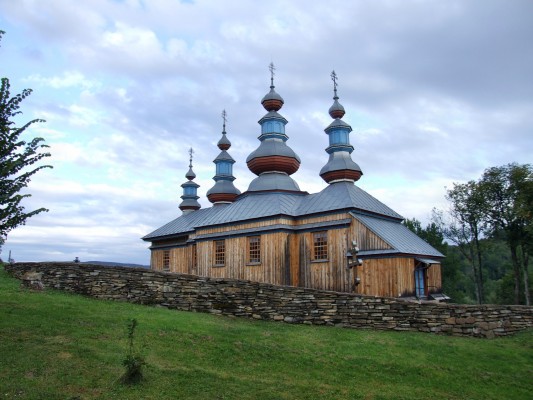 8524 Komańcza – pravoslavný kostel Ochrany Nejsvětější Panny Marie